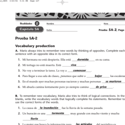 Answer key to realidades 1 workbook