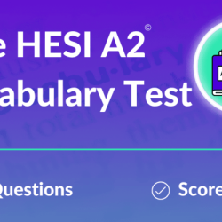 Hesi a2 practice test vocabulary