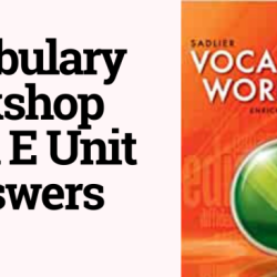 Vocabulary workshop level e unit 13