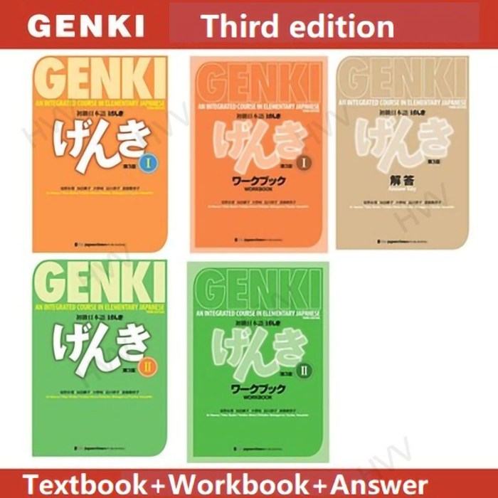 Genki third edition workbook answers