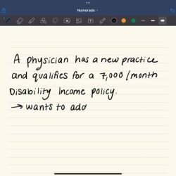 A physician opens up a new practice and qualifies