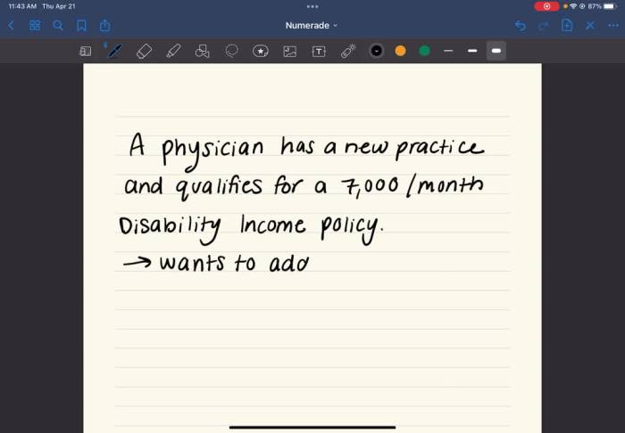 A physician opens up a new practice and qualifies