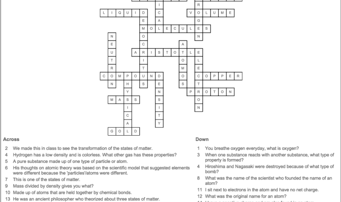 The early republic review crossword puzzle answer key