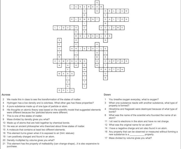 The early republic review crossword puzzle answer key