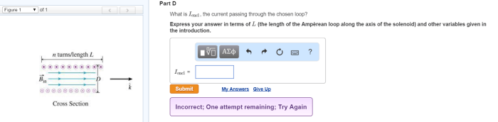 What is iencl the current passing through the chosen loop