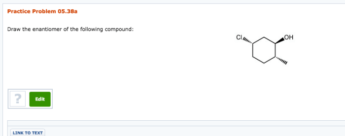 Enantiomer compound